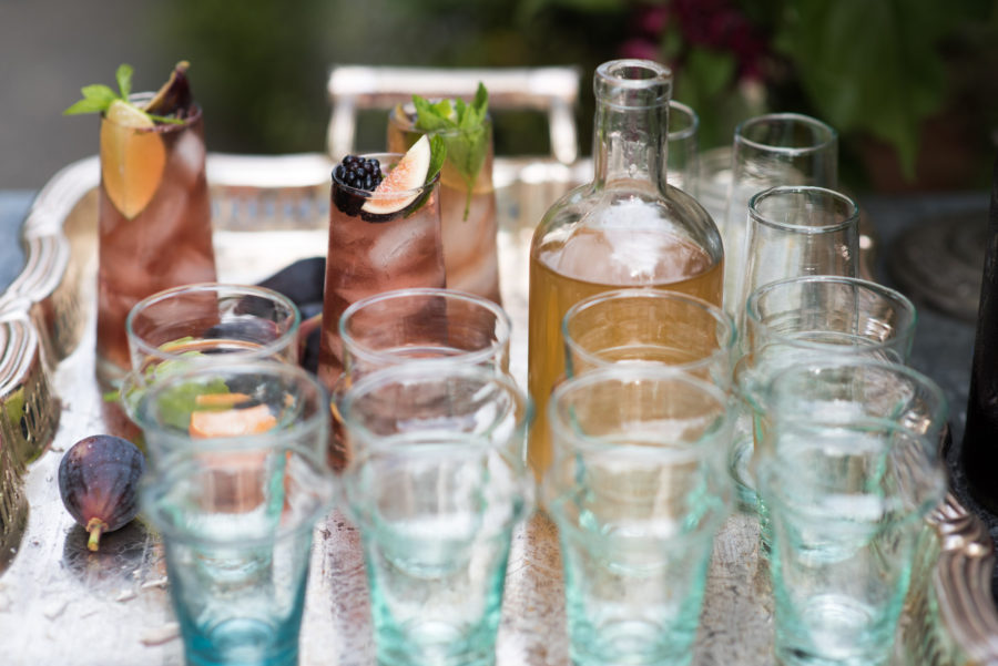 Moroccan cocktail glasses